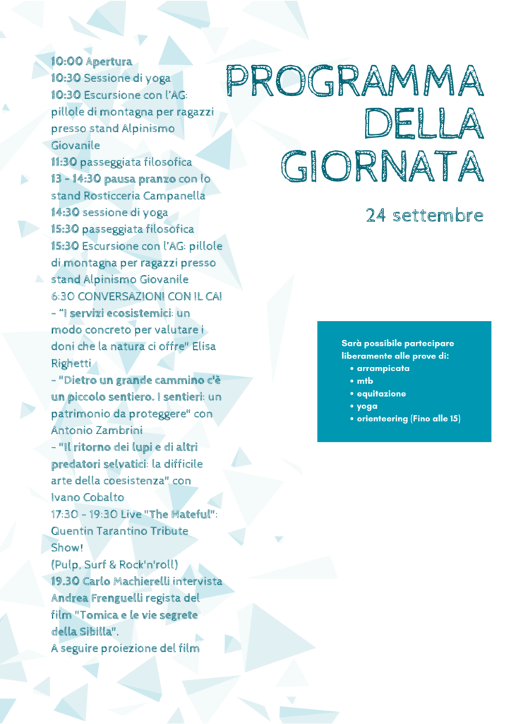 Festa della Montagna_programma